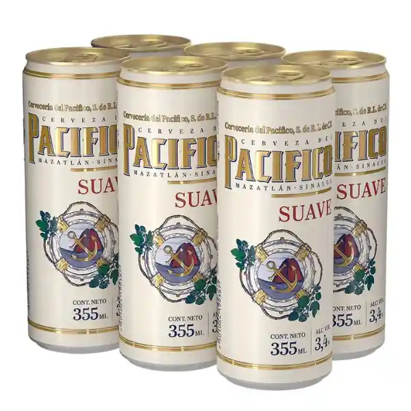 Six Pacifico Suave